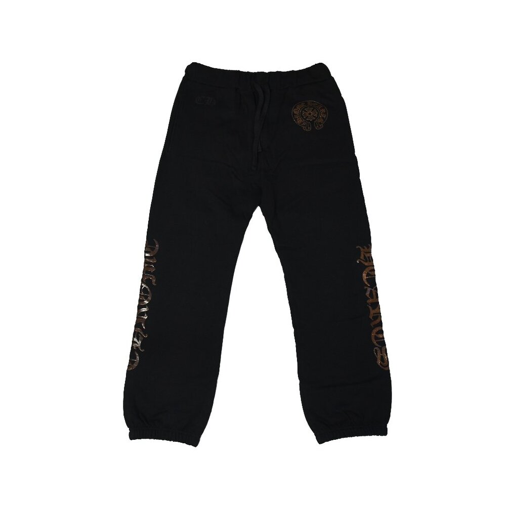 CHROME HEARTS 1988 ブラウン グリッター セットアップ ブラック Chrome Hearts Brown Glitter 1988 Zip Up Hoodie - SRM